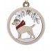 Christmas Cat & Dog Hanging Wooden Bauble Set