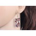 Happy Kitty Acrylic Earrings