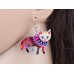 Elizabethan Cat Acrylic Earrings